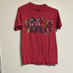 Hasbro Crimson Transformers Graphic Tee